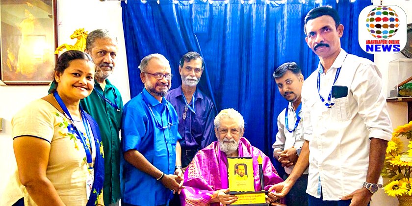 AKPA തിരുവനന്തപുരം മേഖല ചലച്ചിത്ര കുലപതി ശ്രീ മധുവിനെ ആദരിച്ചു