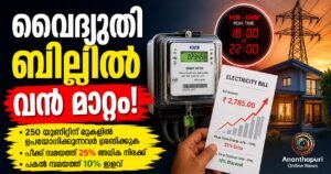 വൈദ്യുതി ബില്ലിൽ വൻ മാറ്റം; 250 യൂണിറ്റിന് മുകളിൽ ഉപയോഗിക്കുന്നവർ ശ്രദ്ധിക്കുക